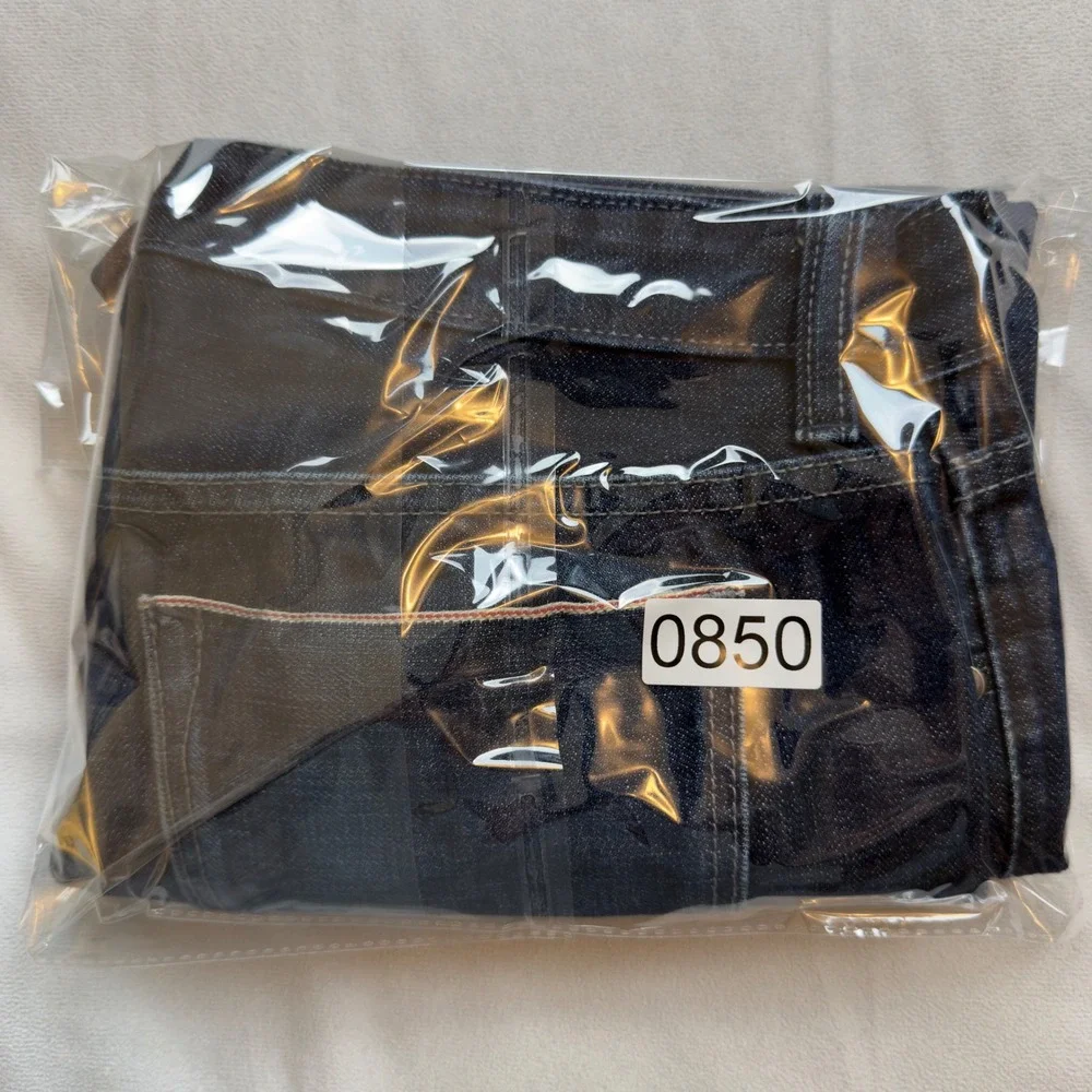 Banana Republic Premium Denim Selvedge Mens Slim Fit‎ Dark Wash Jeans 29x30 FLAW